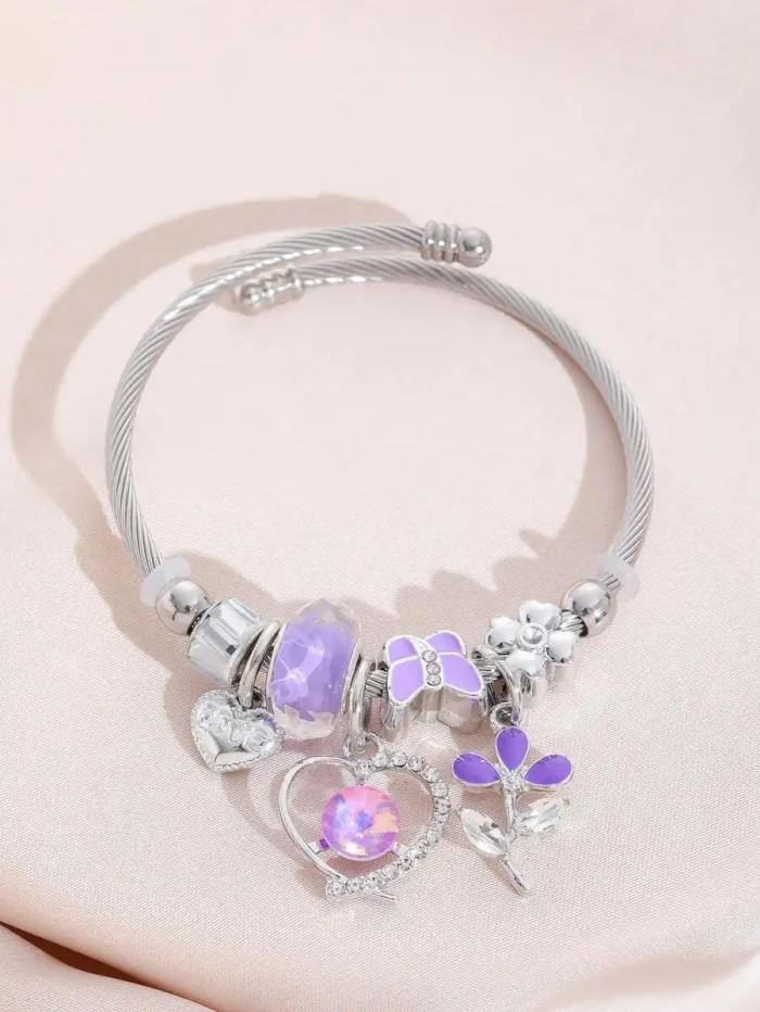 Brazalete mariposa baingani - Imagen 2